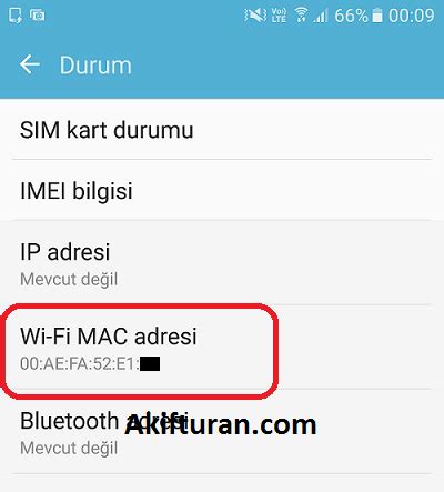 Cep Telefonu MAC Adresi Nasıl Bulunur?